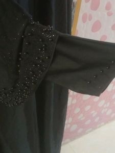 Full Sleeves Work Abaya