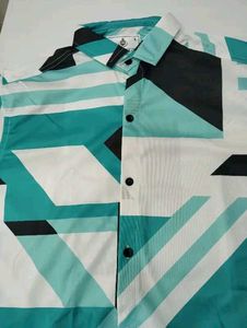 Cool Geometric Print Shirt