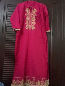 Cotton Embroidery Kurti