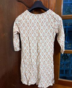Patterned short kurti