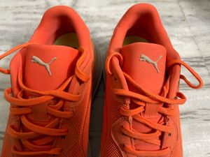 Puma Orange SHOKU Sneakers