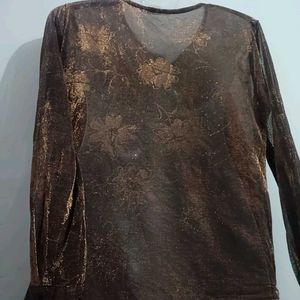 Solid Polyester Round Neck Women Shrugs