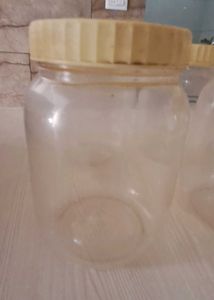 Set of 6 Storage Pet Jars