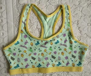 Looney Tunes Print Sports Bra