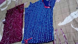 Cute Anchor Print Night suits 2