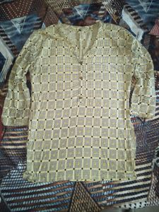 Patterned Tunic Top