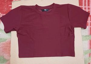 Party Short Sleeves Crop Top with Pleated Mini