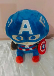 Superhero Captain America Plush Toy – Soft Stuffed