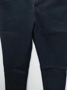 Coaster Pencil Tapered Skinny Fit Black Denim Jean