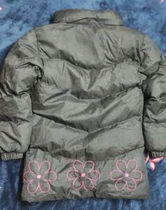 Girls Embroidery Winter Jecket Stylish