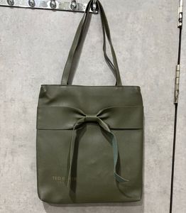 Ted Baker Olive BOW🎀 Tote Bag