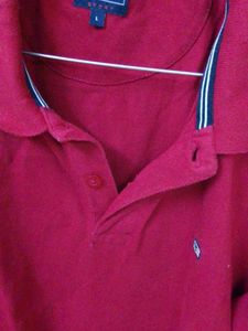 Maroon Arrow Polo Shirt