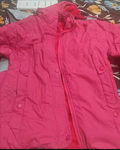 Pink Winter Fleece Jacket
