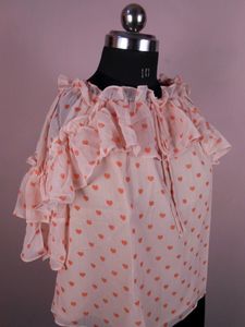 Peach Offshoulder