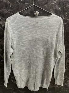 Gray Knit Sweater