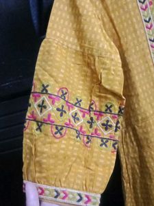 Mustard Long Dress