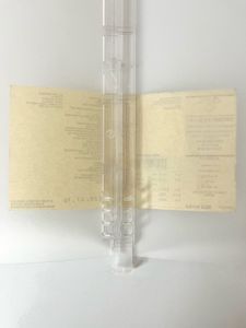 Muji A4 binder with one touch ring