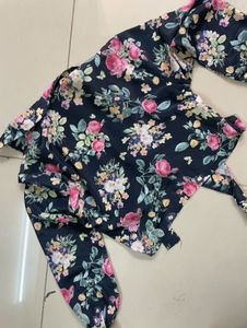 Floral Print Jacket