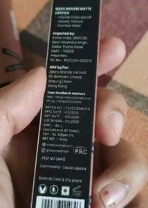 Mars Matte Lipstick