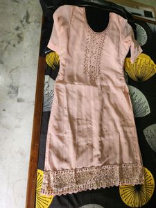 Peach Ethnic Suit