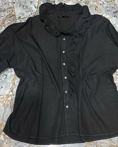 Zara Black Shirt