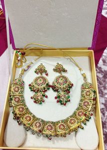 Luxury Kundan Necklace Set✨