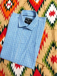 Blue Checked Shirt