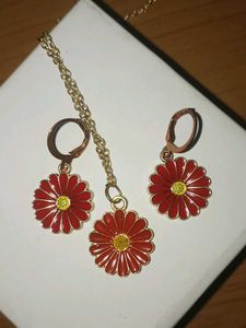 Daisy Jewelry Set
