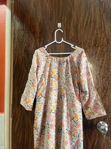 42 bust floral Print Kurta for women
