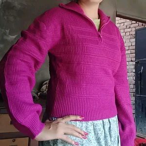 Ribbed Sweater Top 💗