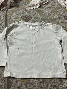 White Long Sleeve Tee