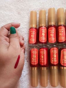 Waterproof Sindoor Pack Of 6 Red And Maroon Colour