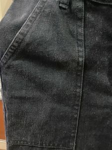 Women Black Cargo Pants