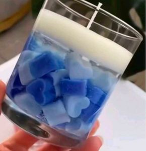 Heart Jelly Candle