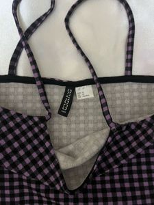 H&amp;M Bodycon Plaid Dress