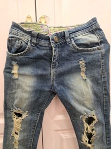 Denim Rugged Jeans