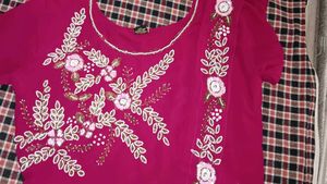 Elegant Pink Kurta Set