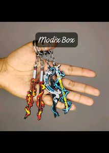 Anime Katana Keychain