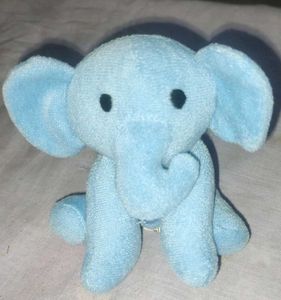 Blue Elephant Plush Toy