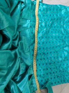 Teal Ethnic Gown