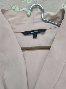 Elegant Pink Button-Down Blouse