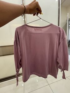 Lavender Top Size S