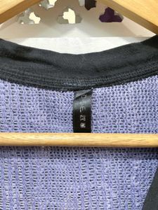 Stylish Textured Open Front Jacket A