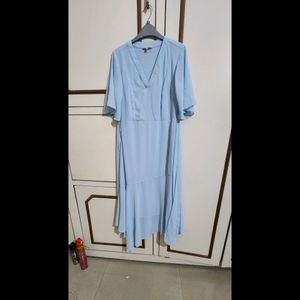 AND Pretty Powder Blue Assymetric Dress