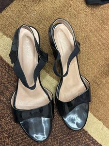 Black Slingback Heels