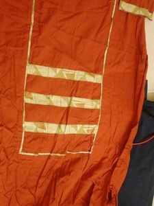 Vintage Orange Kurti