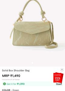Shoulder &amp; Sling Bag