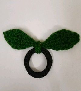 Crochet Hair Tie Up