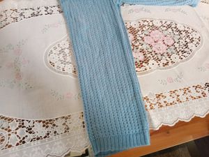 LIGHT BLUE FIRREL CARDIGAN