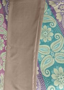 Tan Cotton Pant